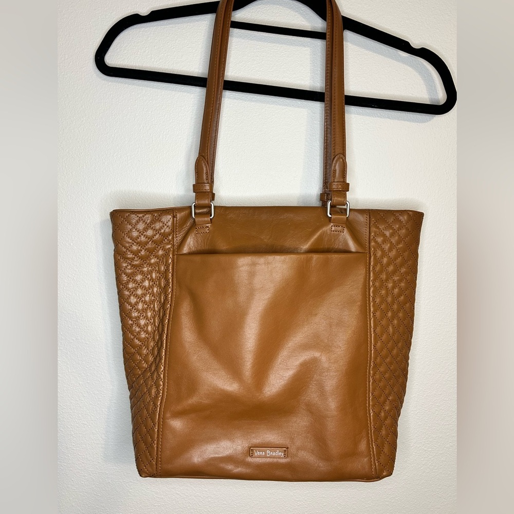 Vera Bradley Quilted Leather Acorn Bag - Picture 3 of 8